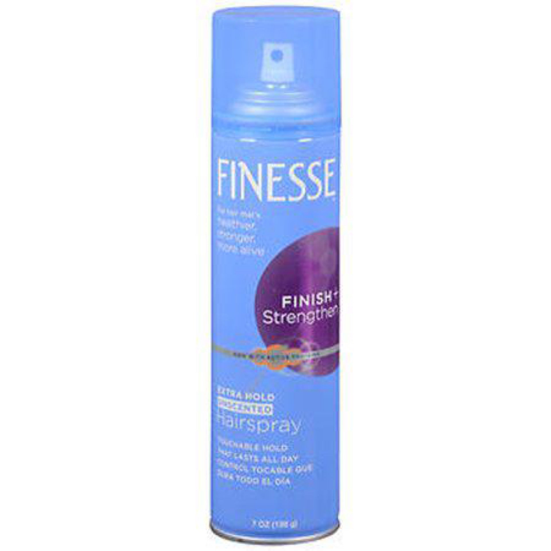 Self Adjusting Extra Hold Unscented Hair Spray by Finesse for Unisex