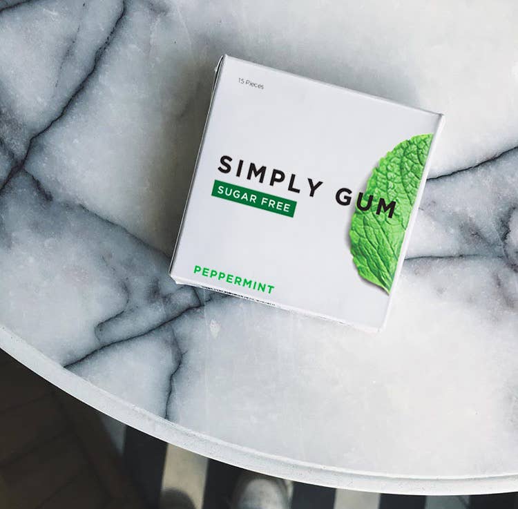 Sugar Free Peppermint Gum - Natural + Plastic-Free - Image 4