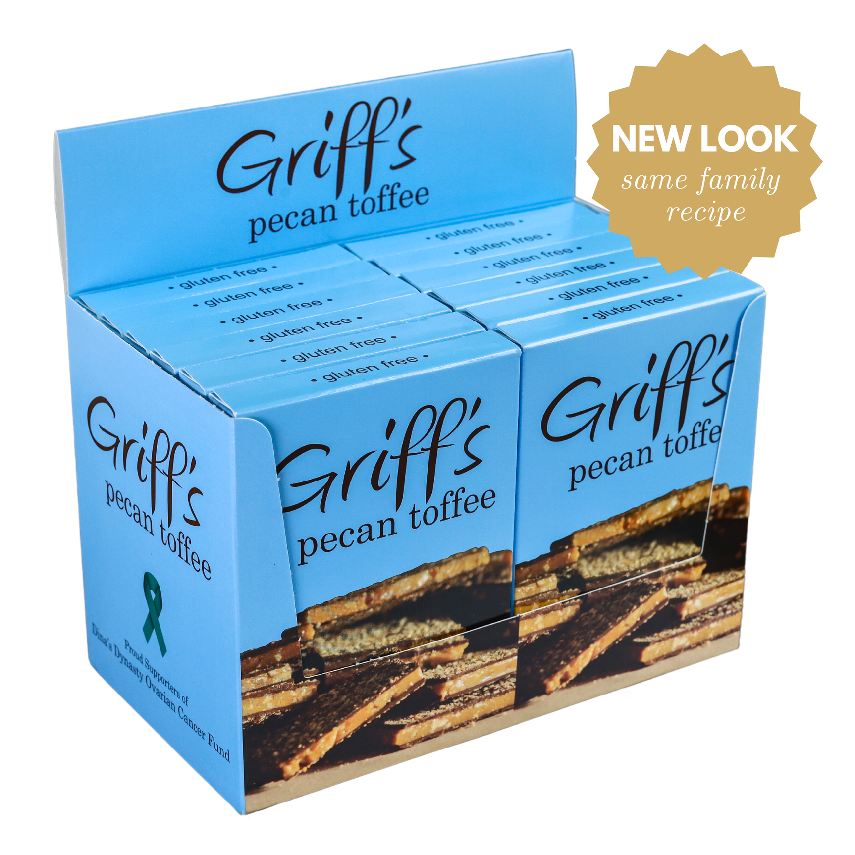 Griff’s Griff's Pecan Toffee - 2oz Dark Chocolate Toffee - Image 8