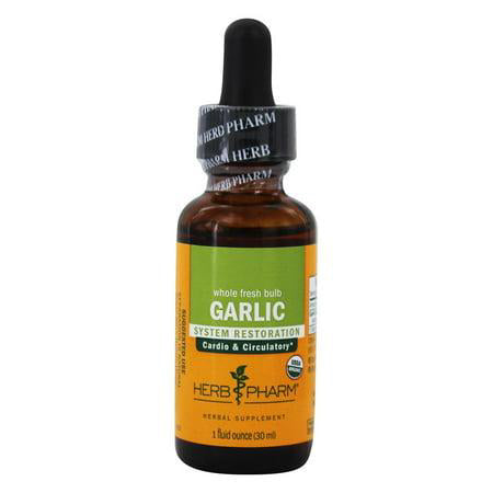 Herb Pharm - Whole Fresh Bulb Garlic Liquid Extract for Cardio & Circulatory Restoration