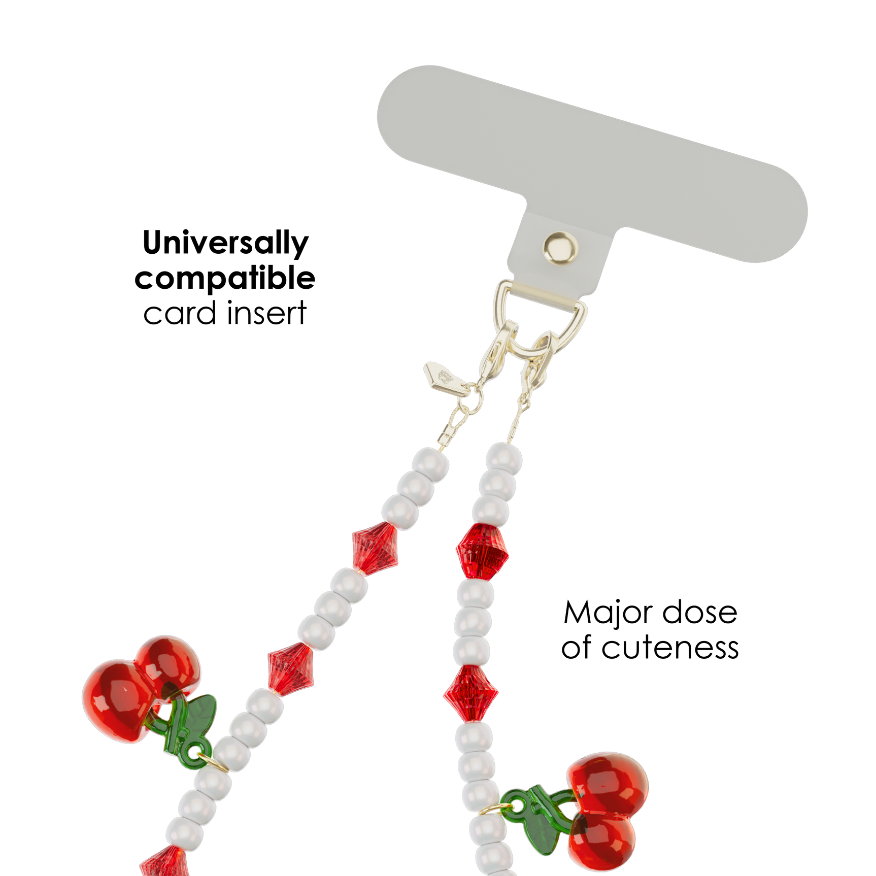 Mon Cheri Cherry Phone Charm - Image 3