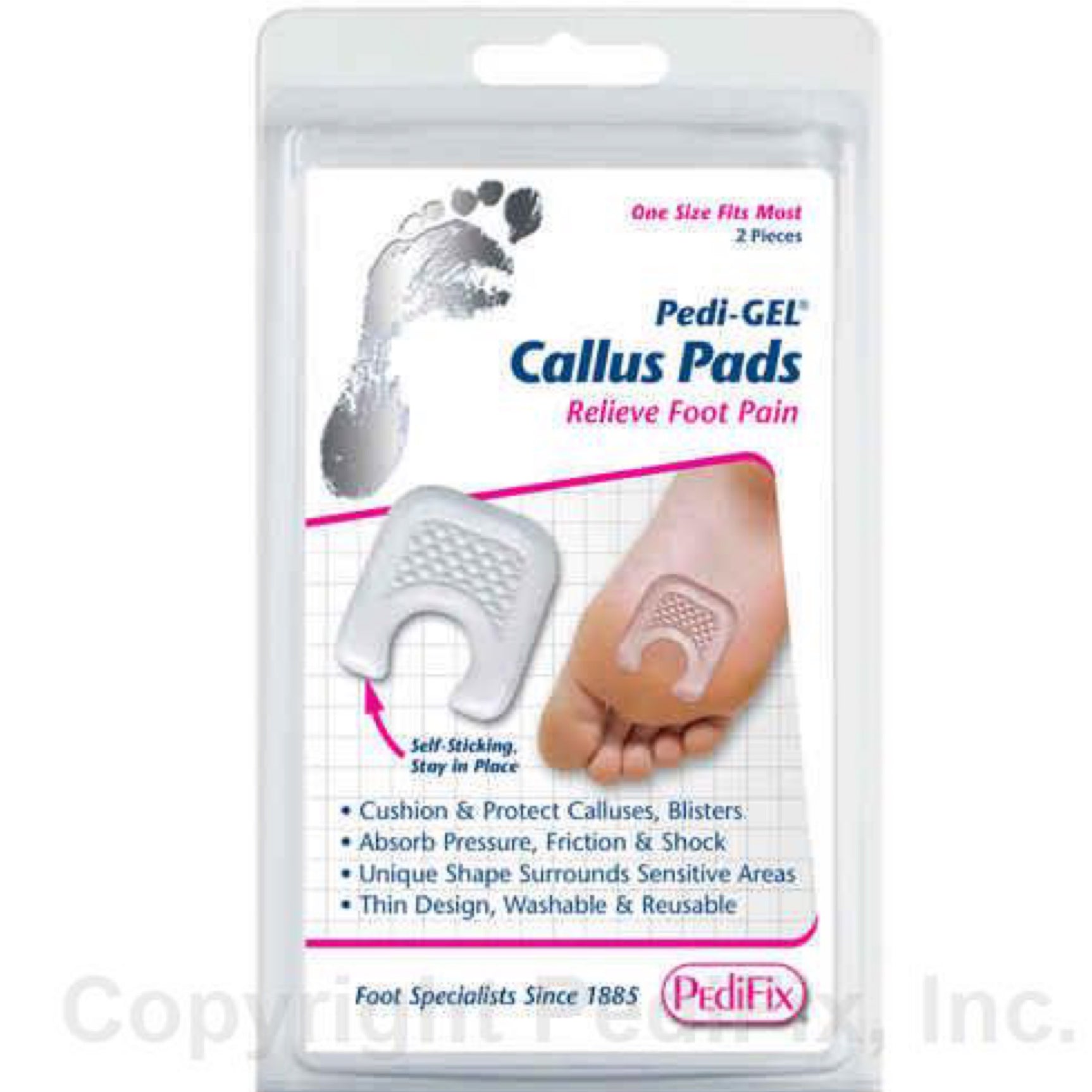 PediFix Pedi-Gel Callus Pads 2 ea