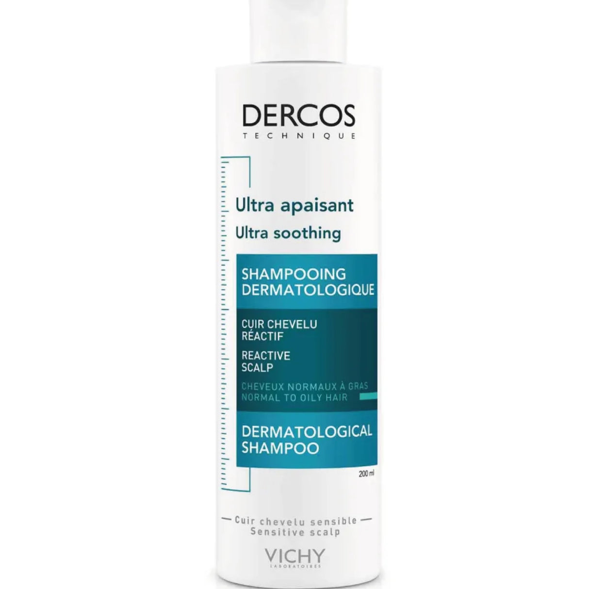Vichy dercos technique dermo soothing treatment shampoo sulfate free