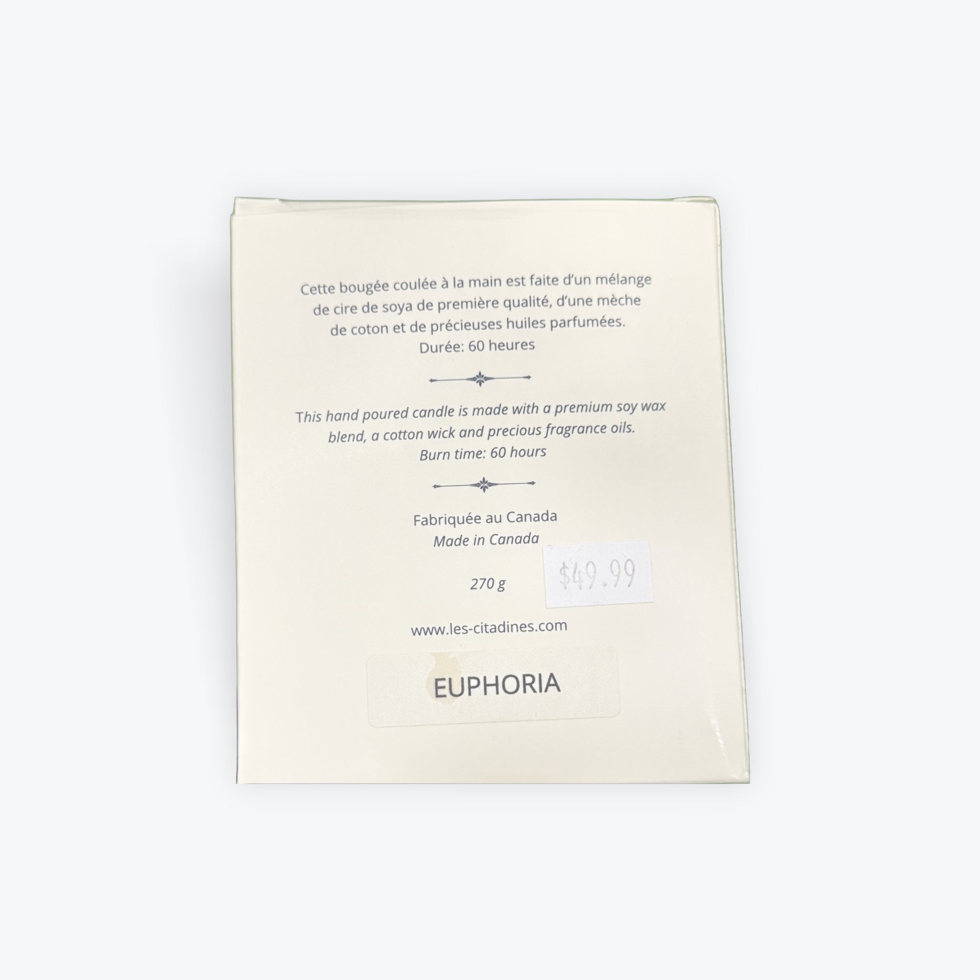 Les Citadines Euphoria Candle