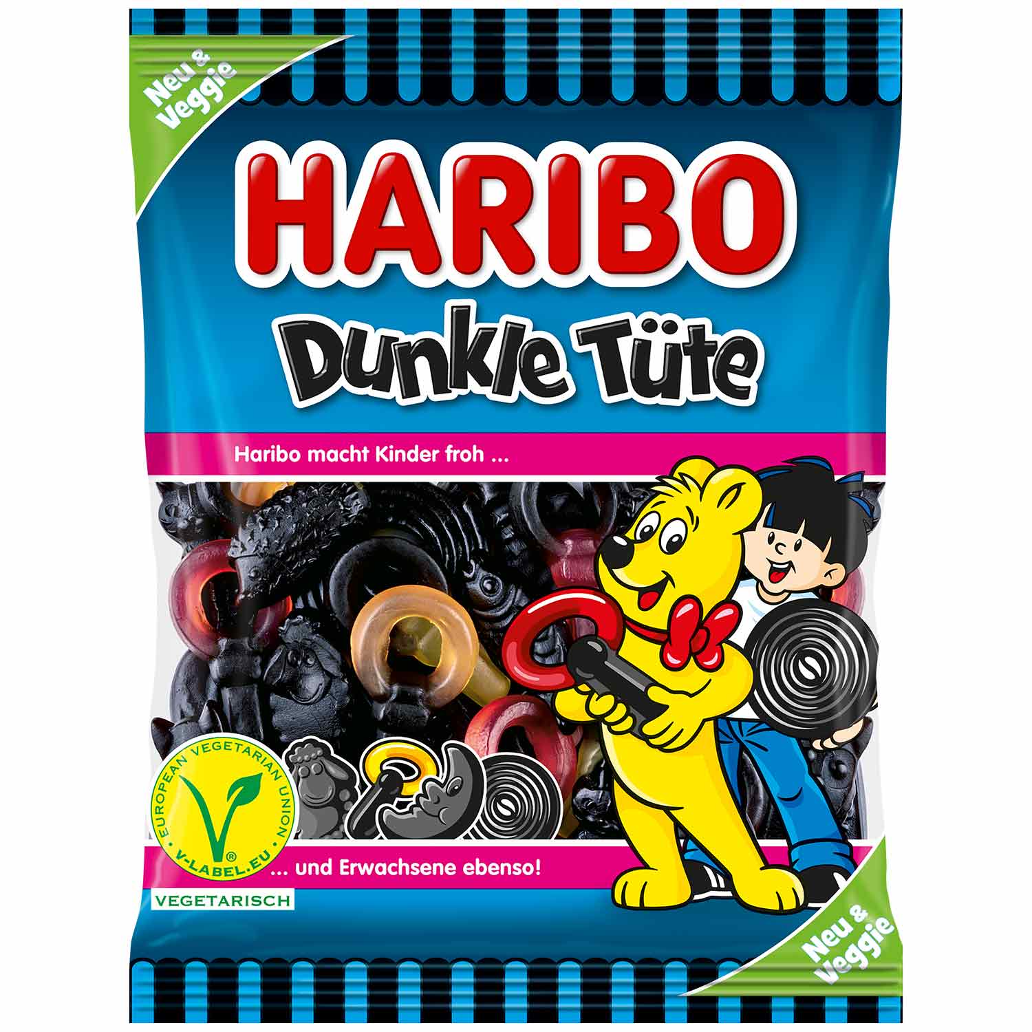 Haribo Dunkle Tuete 175g (Germany) - Image 2