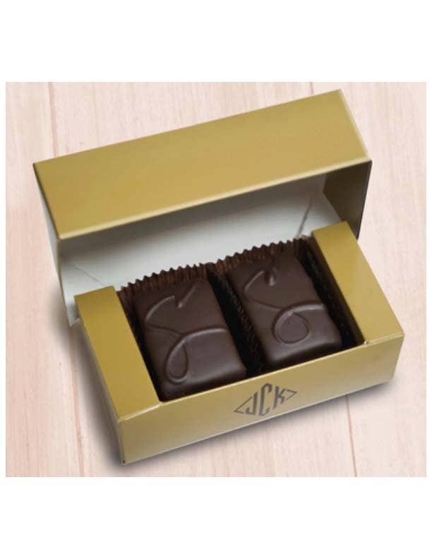 John Kelly Chocolates 2 Piece Semi-Sweet Chocolate with Coconut - Image 2