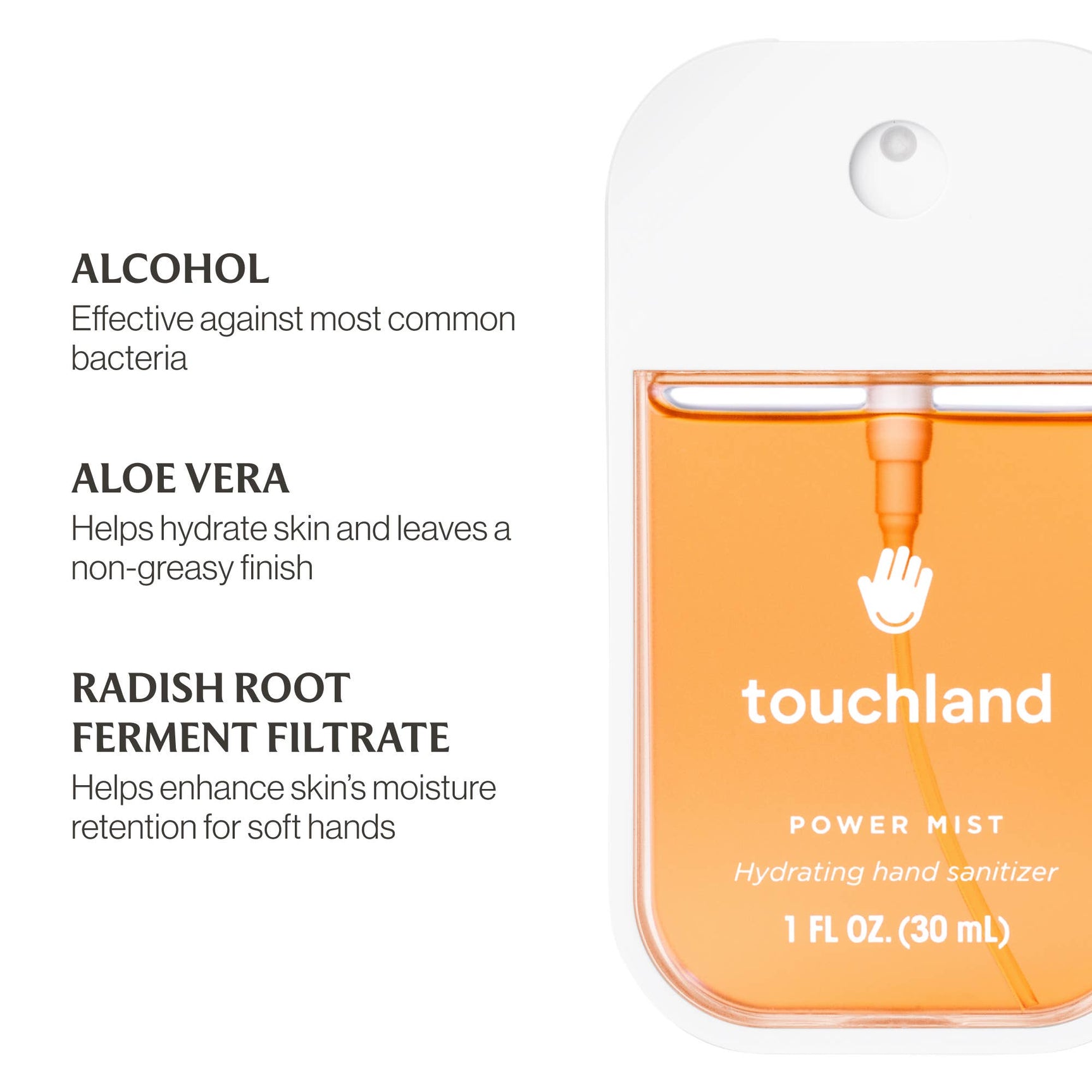 Velvet Peach Power Mist Hydrating Hand Sanitizer - Image 3