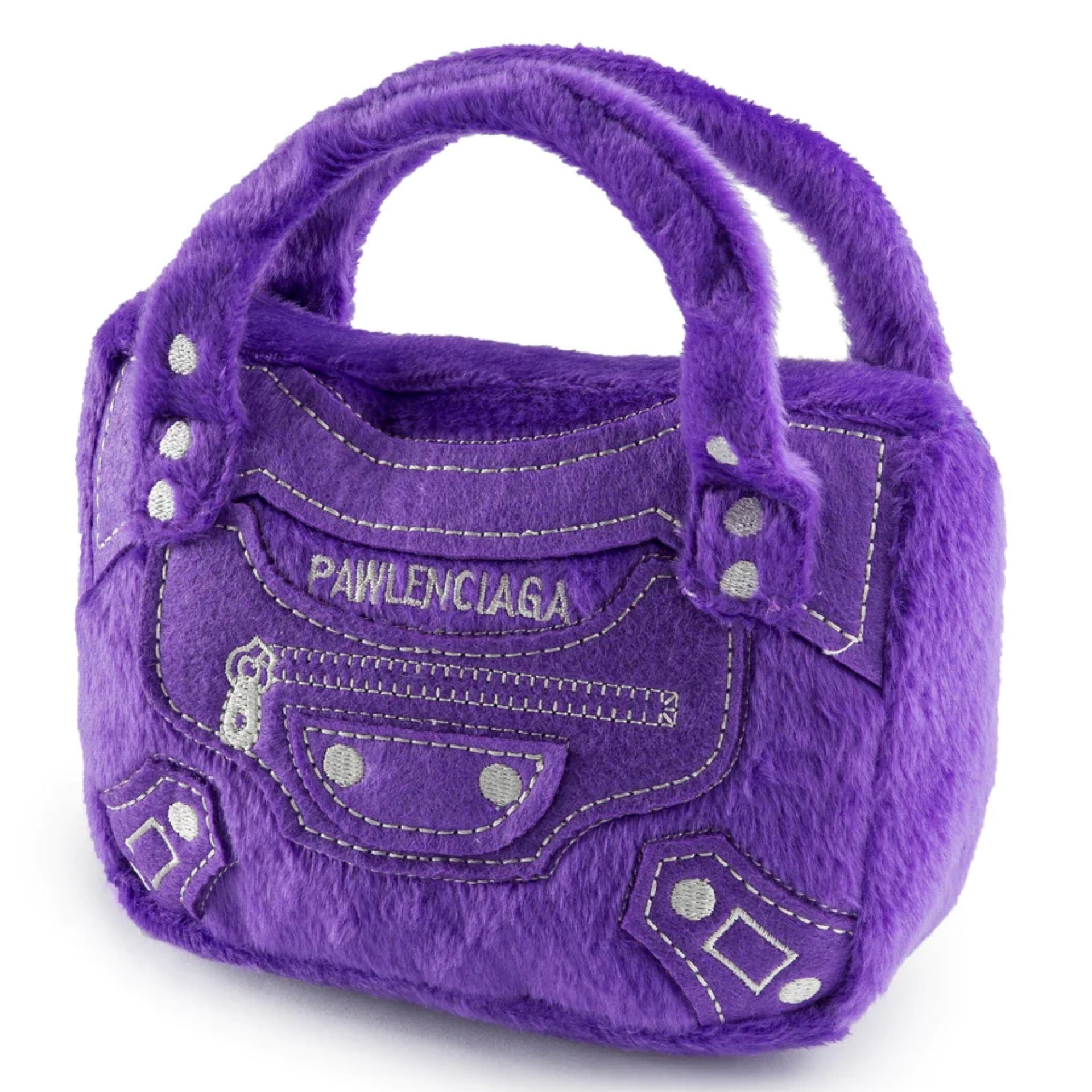Haute Diggity Dog Pawlenciaga Bag Squeaker Dog Toy