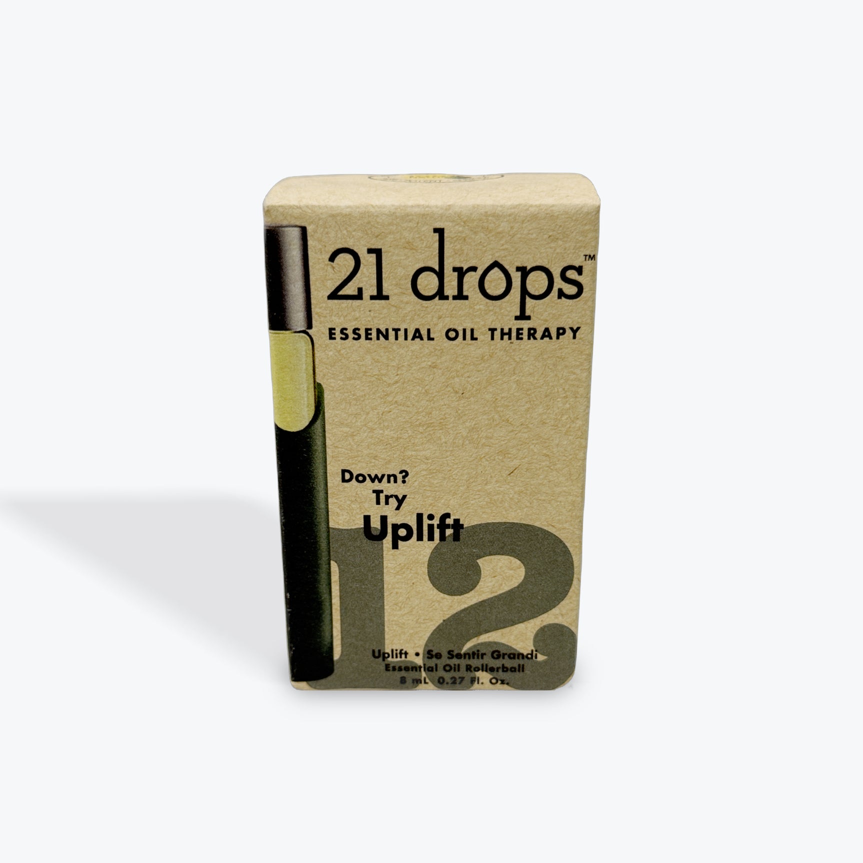 21 Drops Uplift Essential Oil Blend Bottle