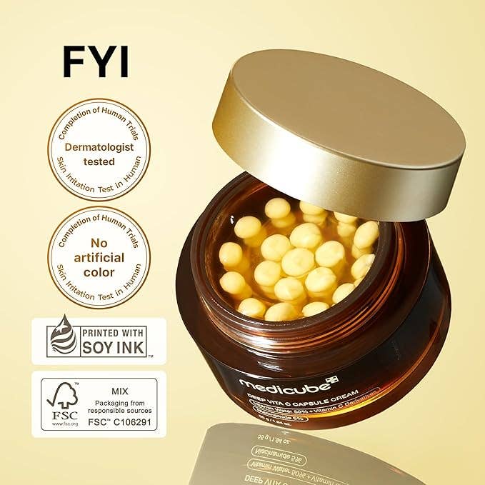 Medicube Deep Vita C Capsule Cream 55g 1.94 OZ - Image 2
