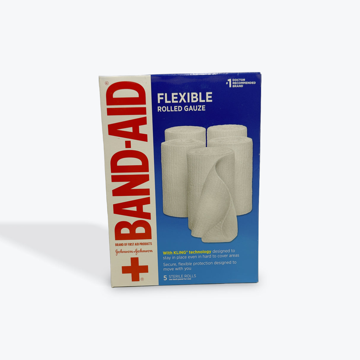 Band-aid Flexible Rolled Gauze 3 in x 2.1yds
