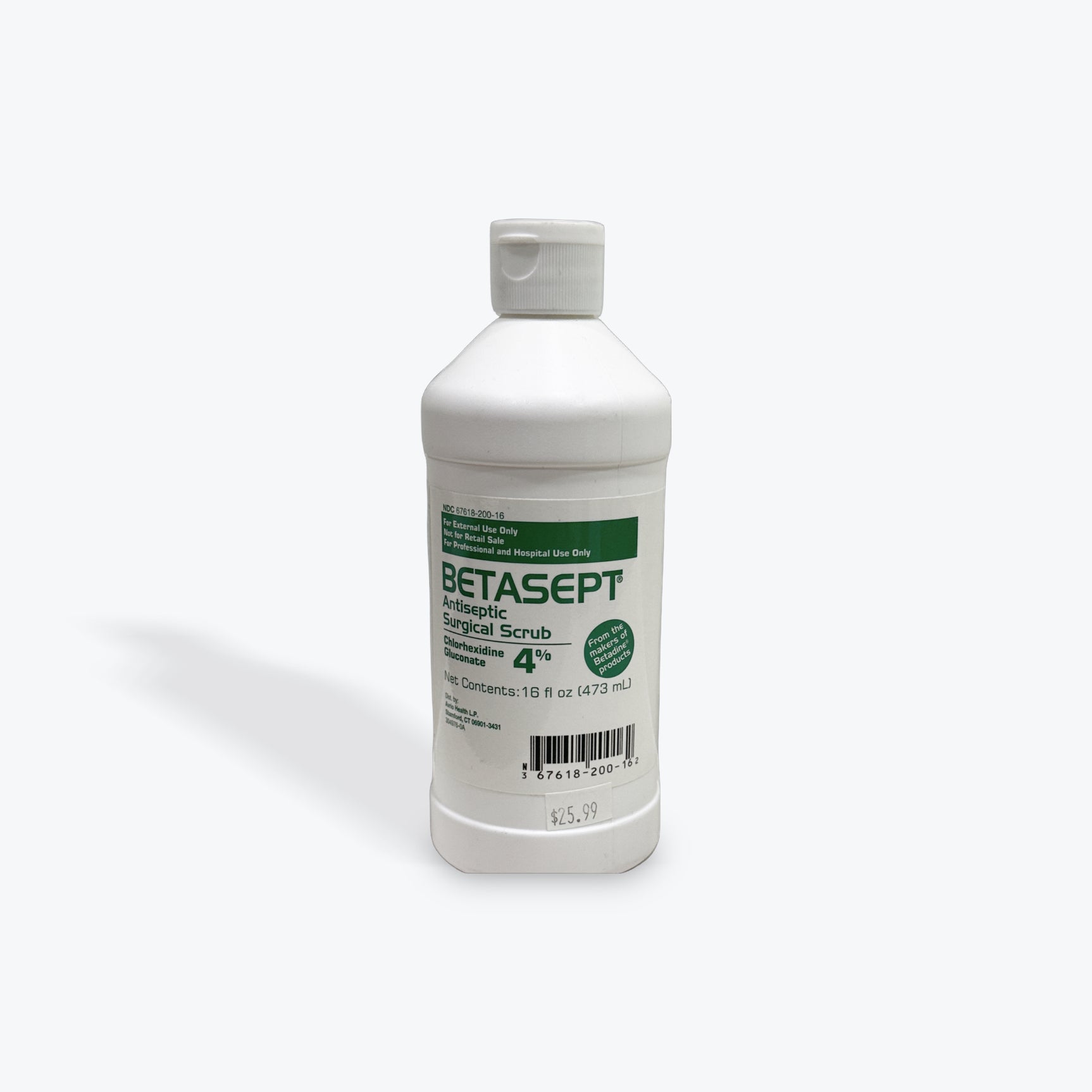 Purdue Betasept 4% Surgical Scrub oz - Image 2
