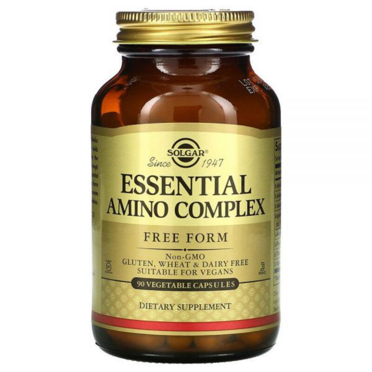 Solgar Essential Amino Complex 90 vegetable capsules