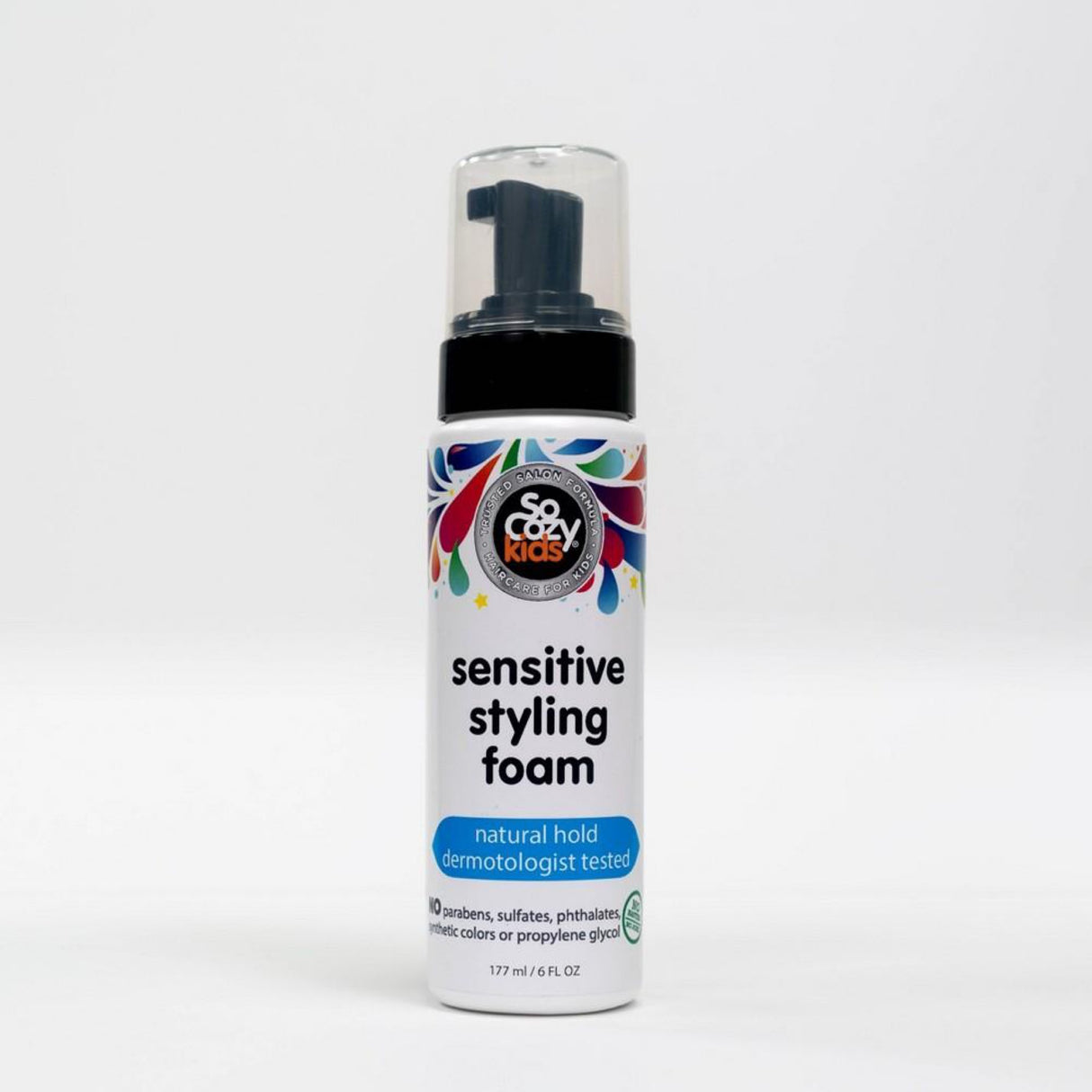 Socozy Kid S Sensitive Hair Style Foam Hold 6oz