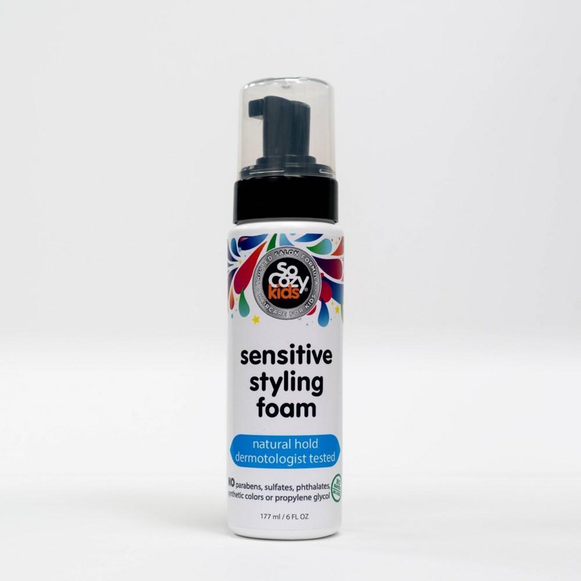Socozy Kid S Sensitive Hair Style Foam Hold 6oz