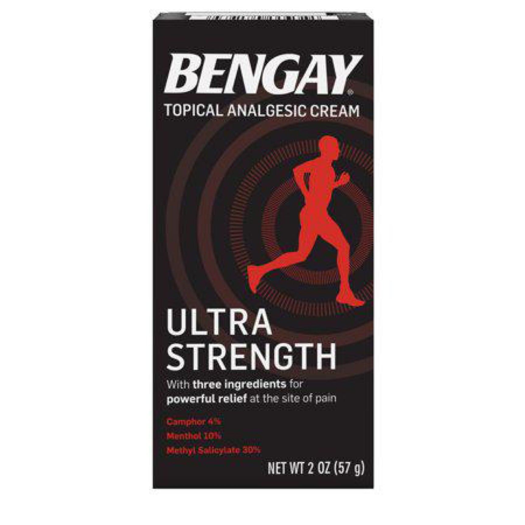 Ultra Strength Bengay Non-Greasy Topical Pain Relief Cream 2 oz