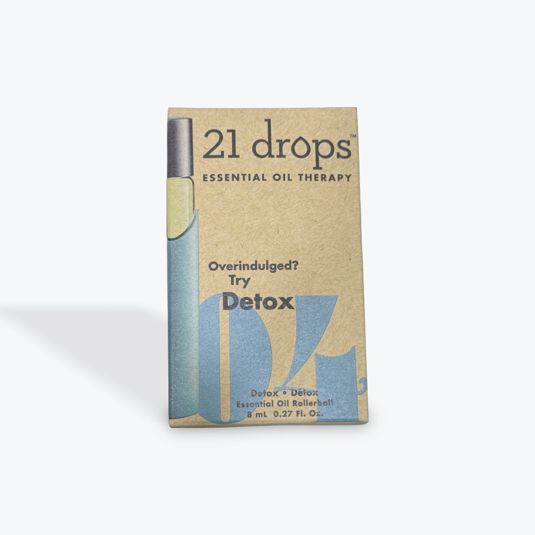 21 Drops Detox Essential Oil Blend Bottle