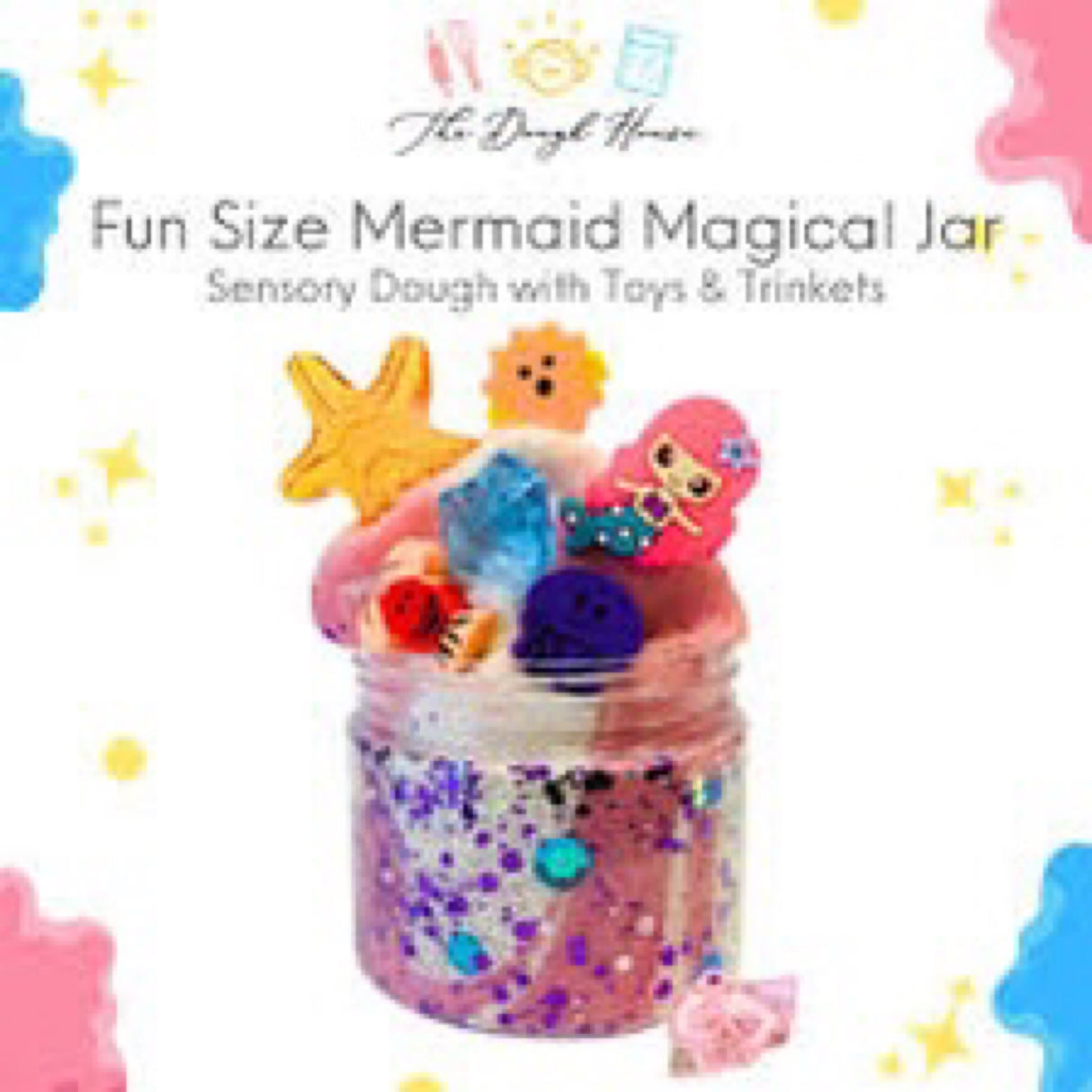Sensory Dough Fun Size Magical Jar - Mystical Ocean