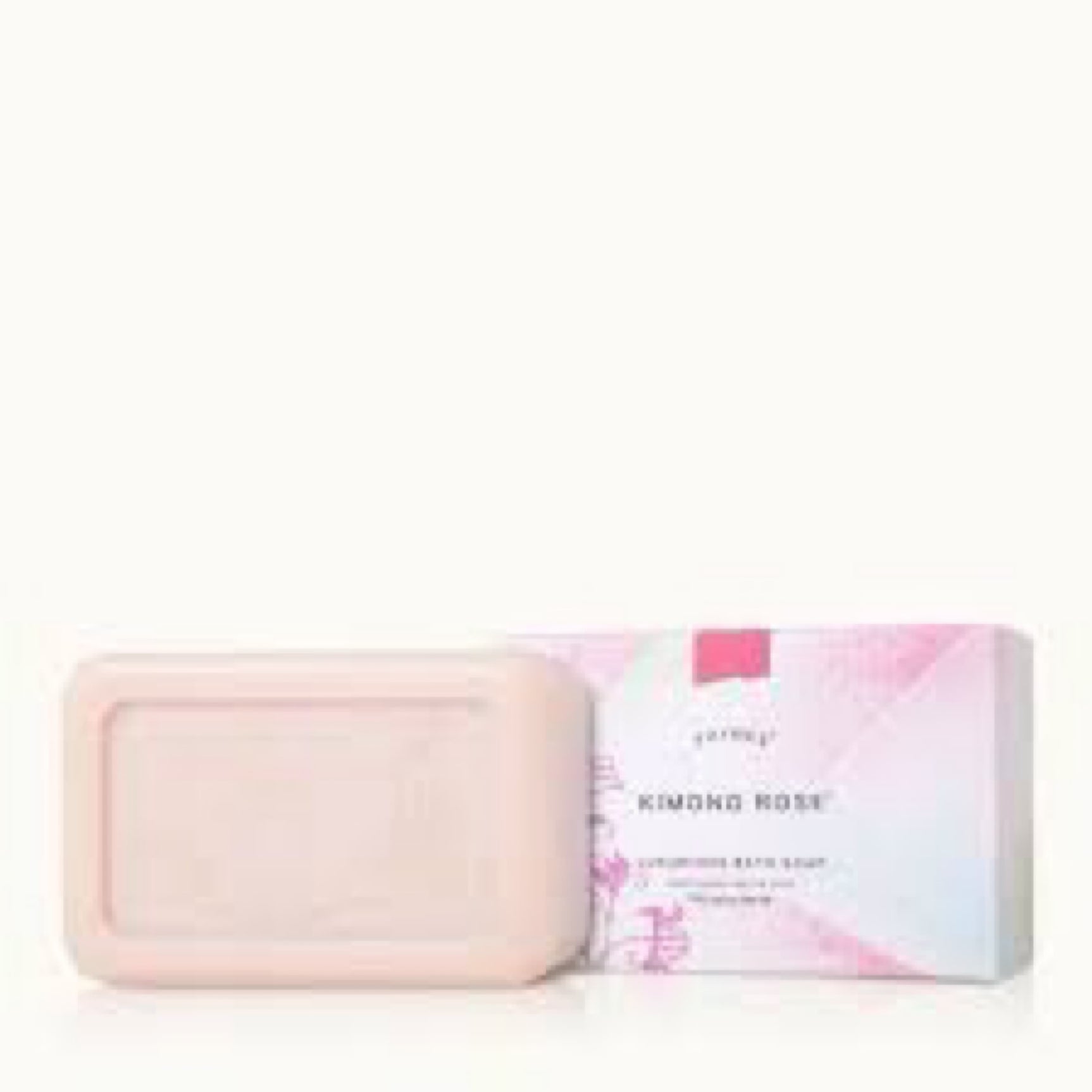 Thymes Kimono Rose Luxurious Bath Soap 6oz