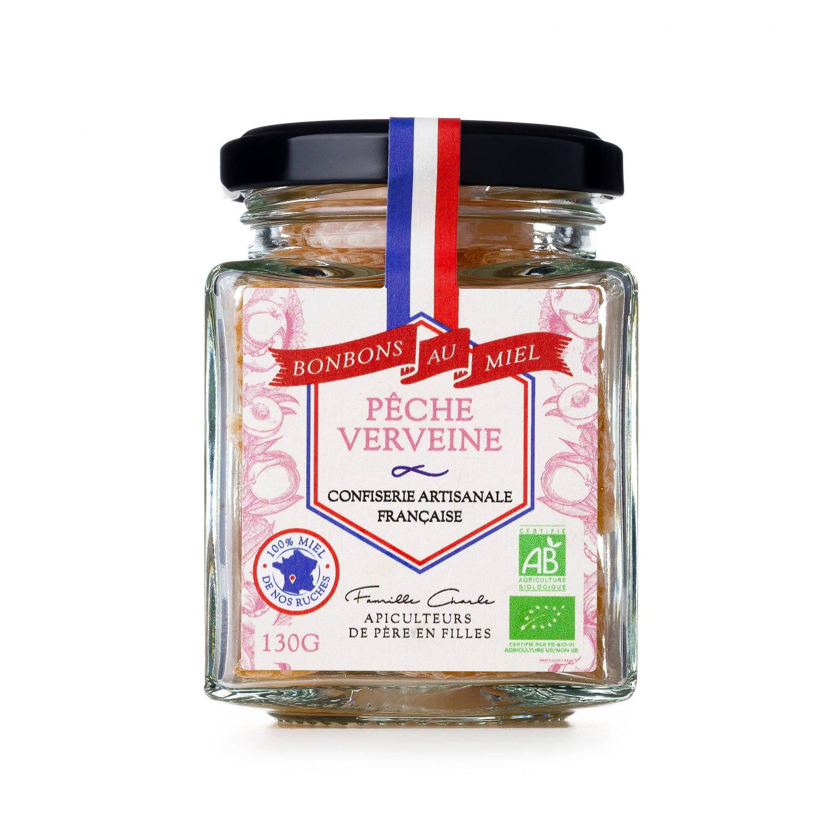 Honey Candies Peach & Verbena (130g): French - Image 5