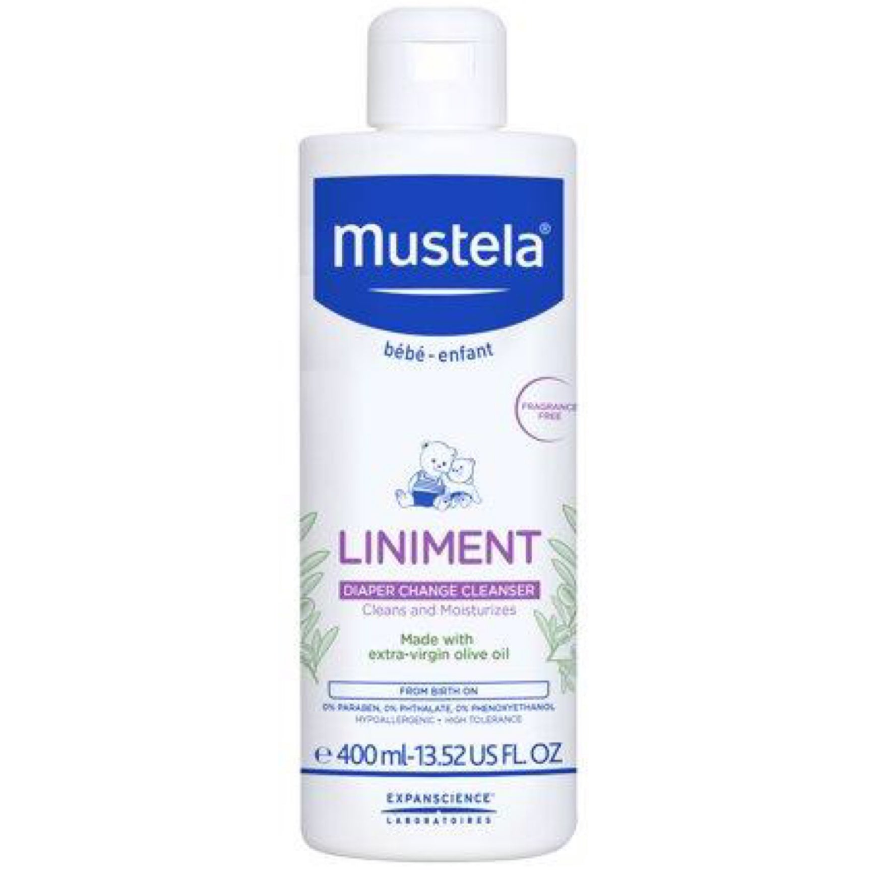 Mustela Baby Liniment Diaper Change Cleanser