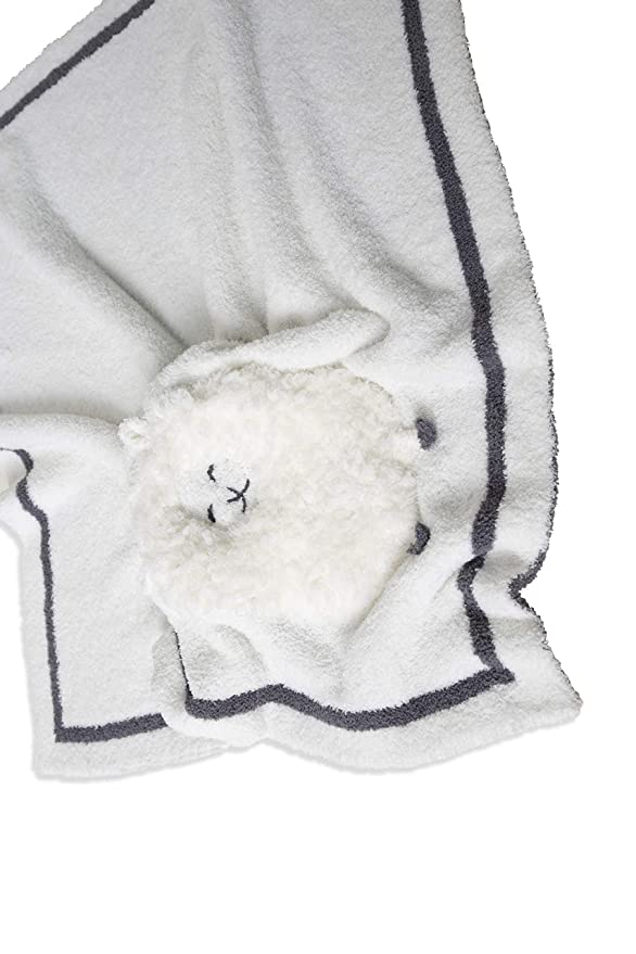 Barefoot Dreams CozyChic(TM) Lamb Stroller Blanket in Pearl - Image 3