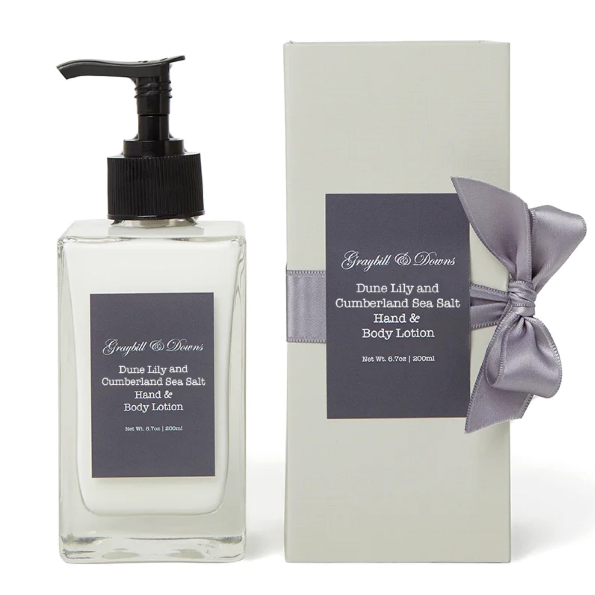 Graybill & Downs Dune Lily and Cumberland Sea Salt Hand & Body Lotion