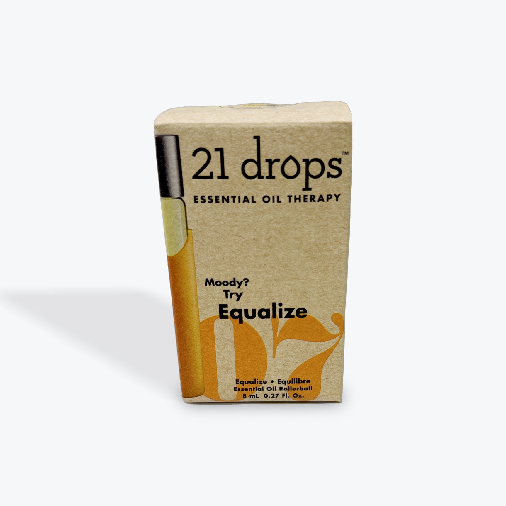 21 Drops Equalize Essential Oil Blend Bottle