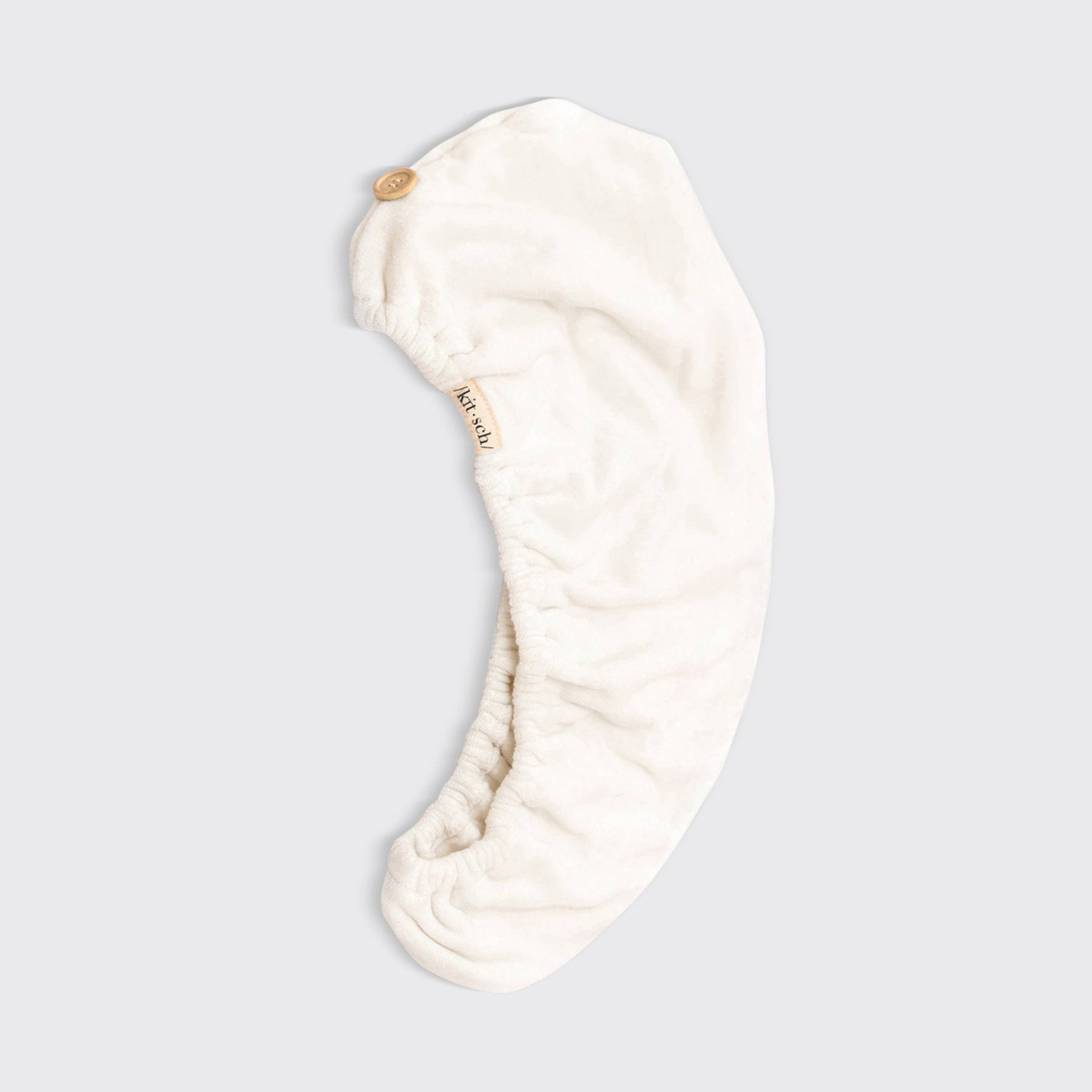 KITSCH Quick Dry Hair Towel - Ivory