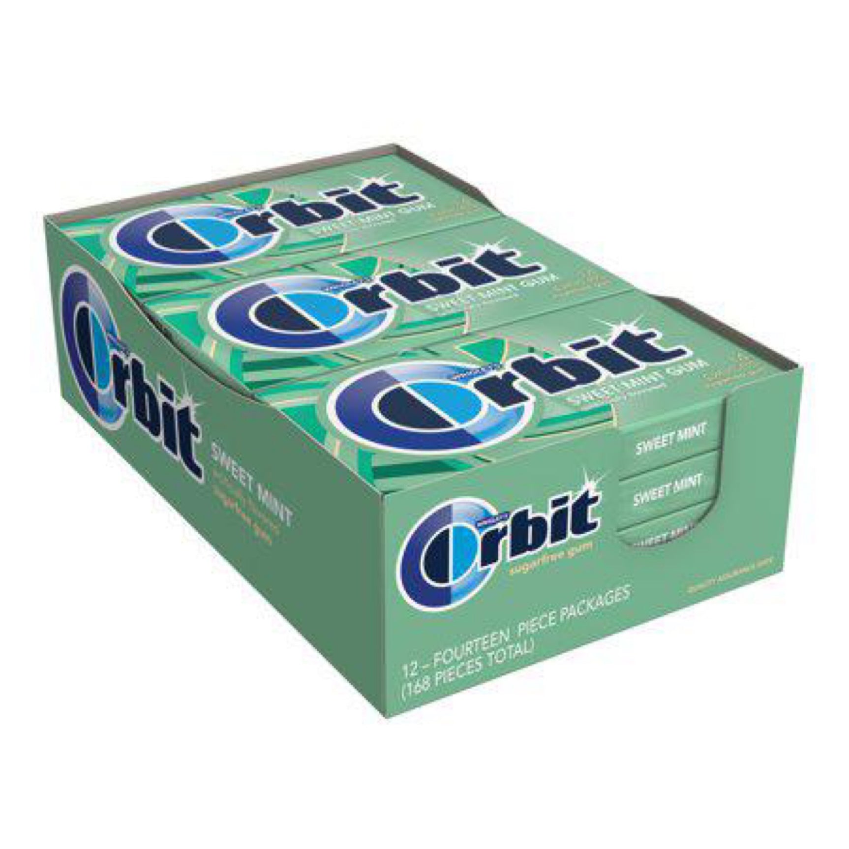 Orbit Gum Sweet Mint Sugar Free Chewing Gum Pack 14 Piece