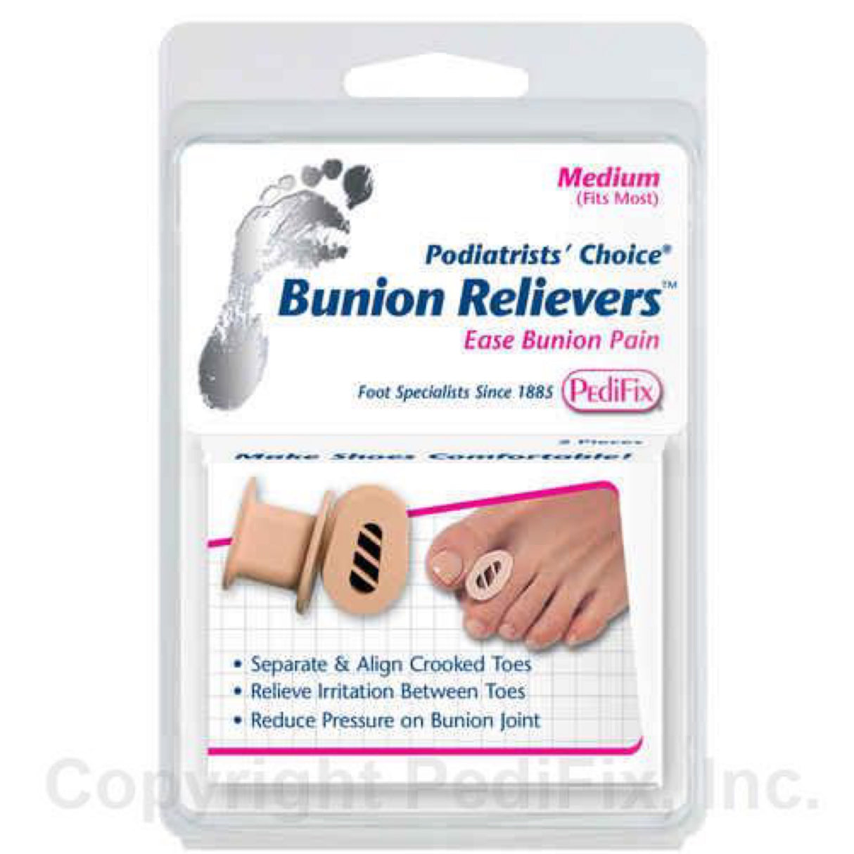Pedifix Podiatrists' Choice Bunion Relievers