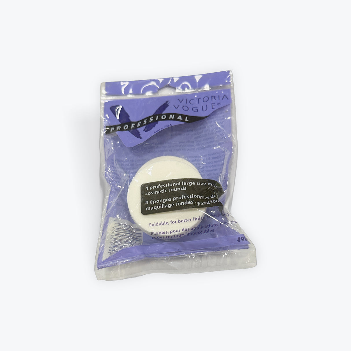 Victoria Vogue Professional 4 Large Size Makeup Cosmetic Rounds