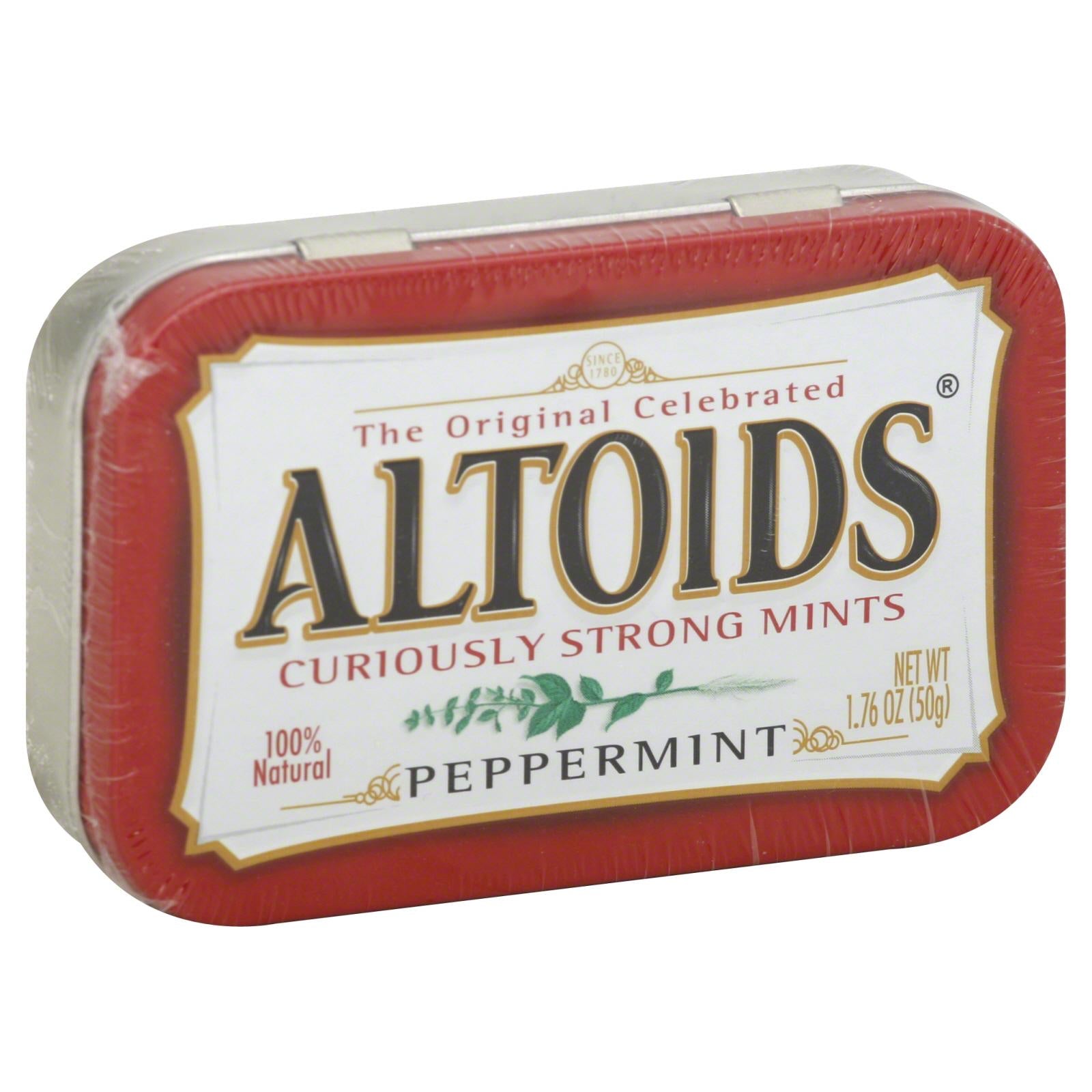 Wrigley Curiously Strong Mints 1.76 oz. Tin