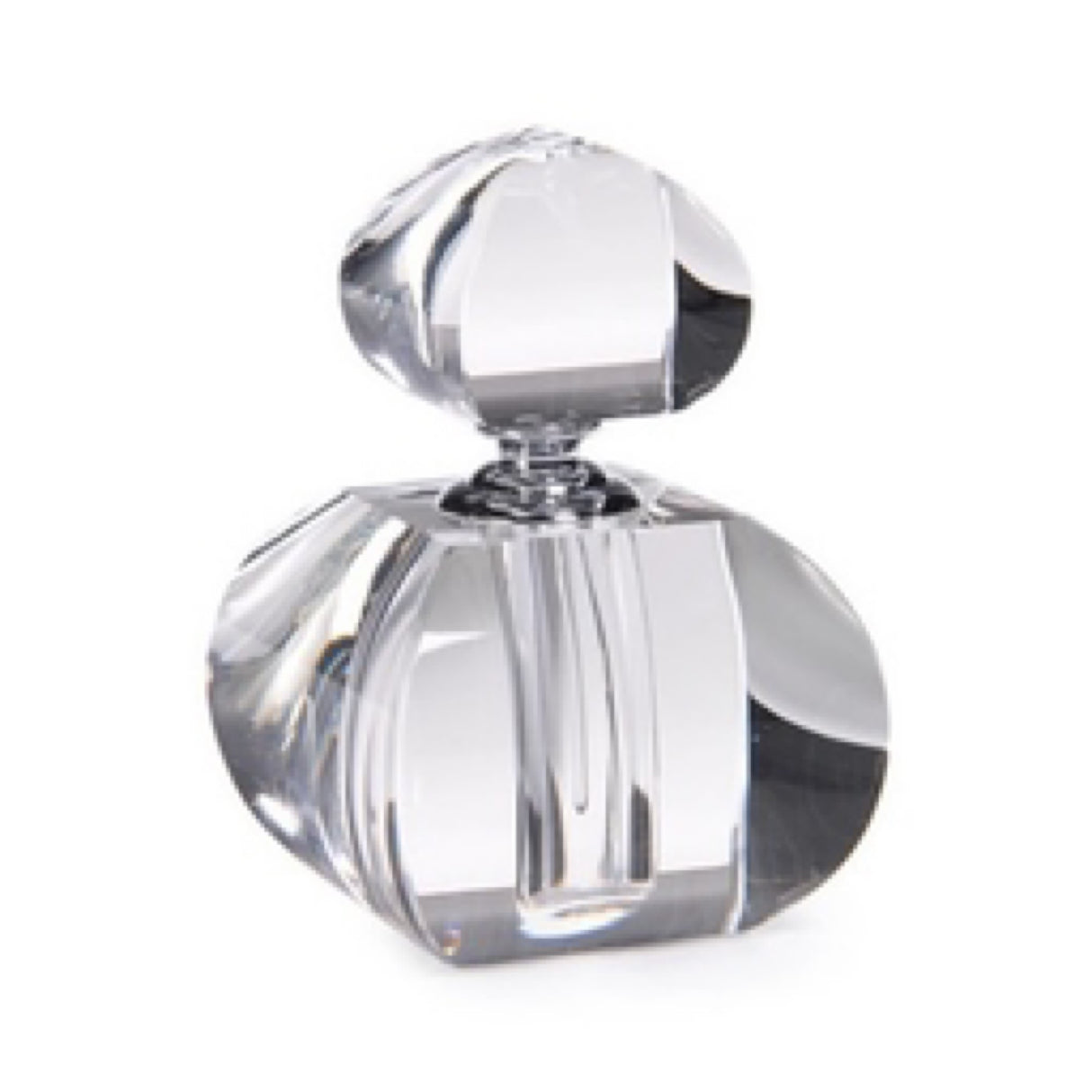 Zodax Malak Double O Glass Perfume Decorative Bottle