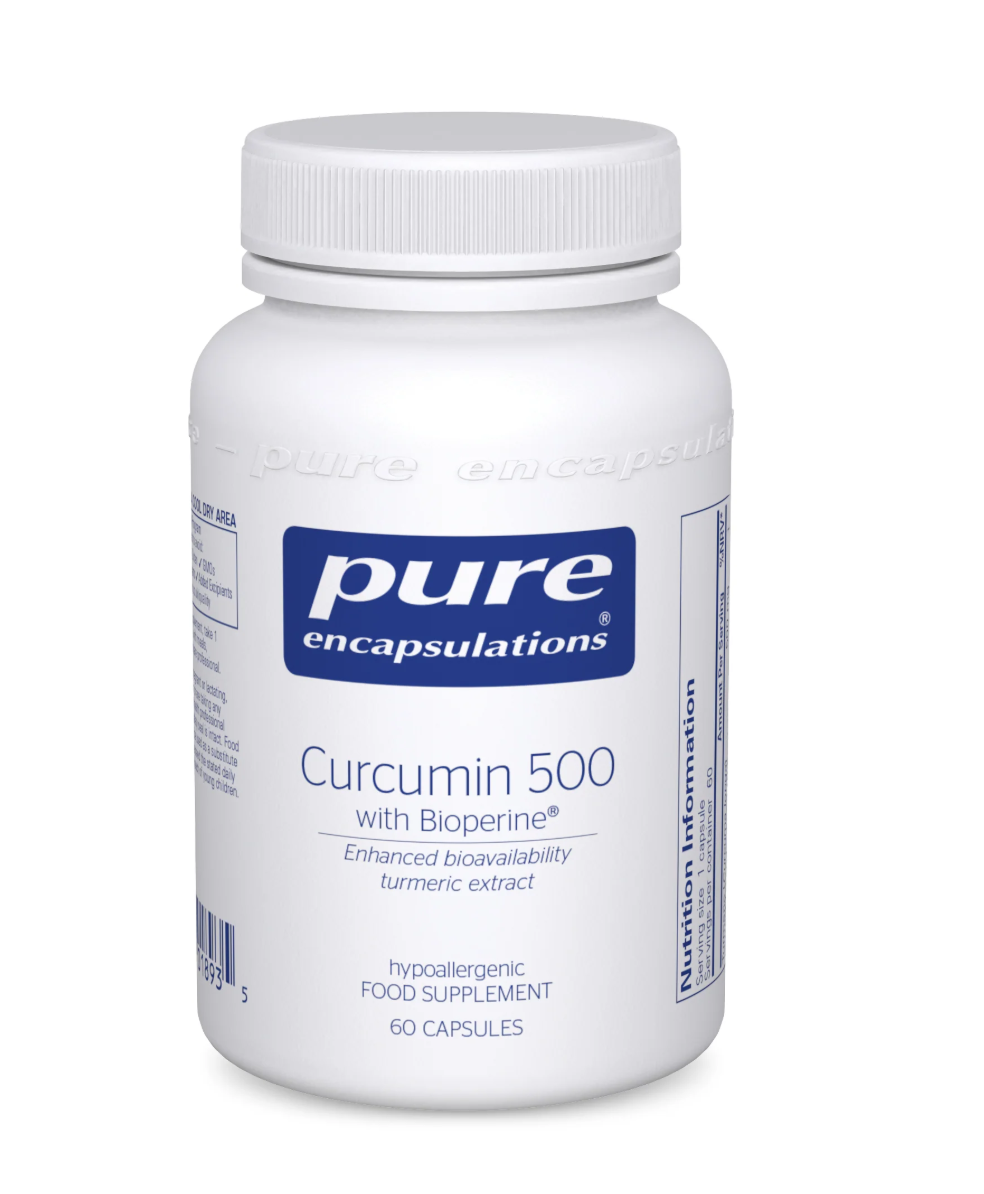 Pure Encapsulations Curcumin 500 with Bioperine