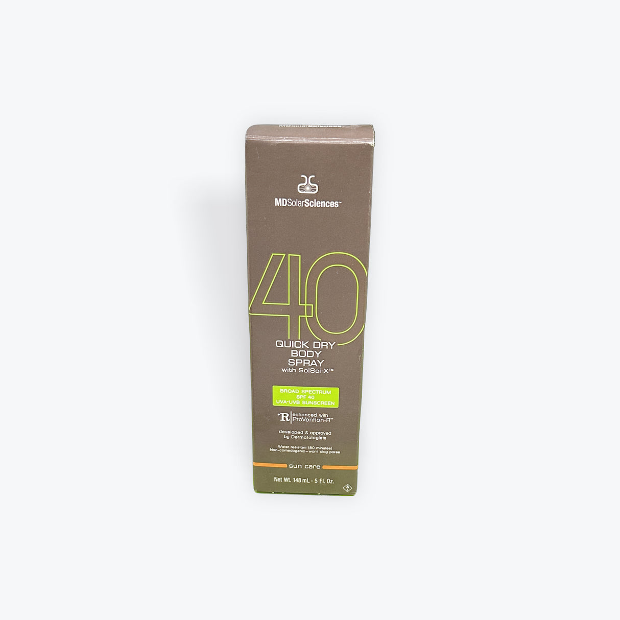 MDSolarsciences Quick Dry Body Spray SPF 40 Nongreasy Fastdrying Sunscreen Provides 80 Minutes of Waterresistant Broad Spectrum Sun Protection, Black