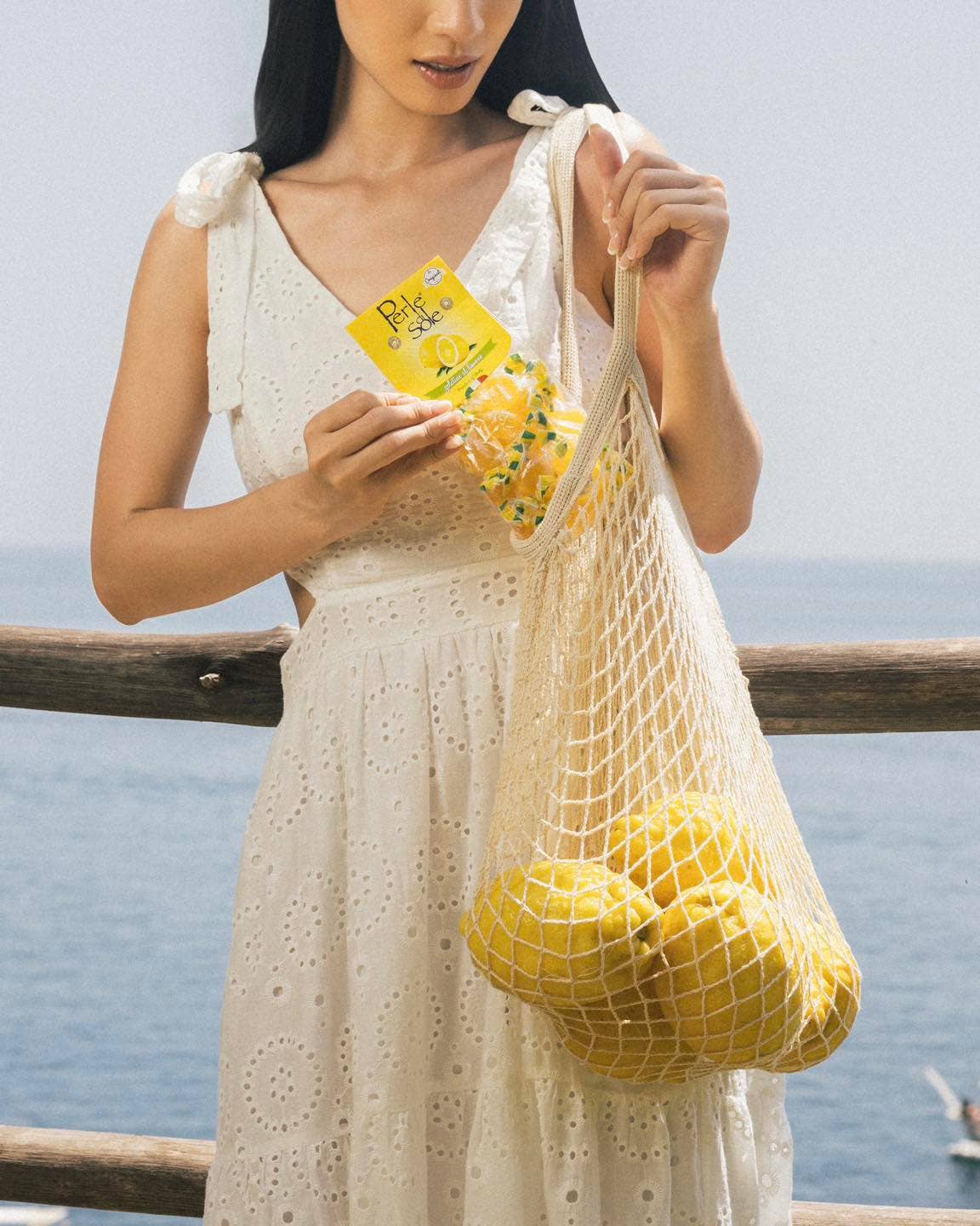 Gotas de limón originales de la costa de Amalfi (bolsa de 7.05 oz)