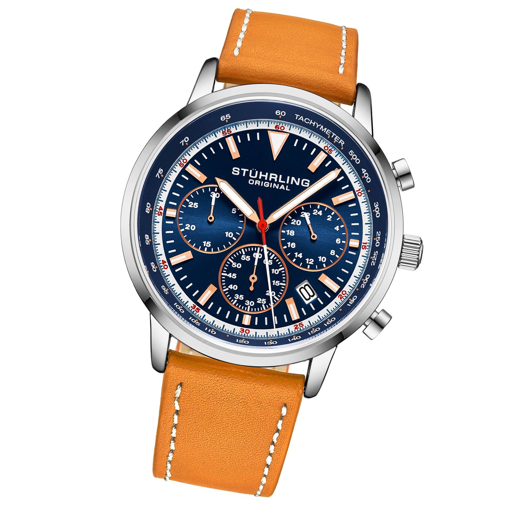 Monaco Chronograph with Tachymeter Quartz 44mm Watch - Image 2