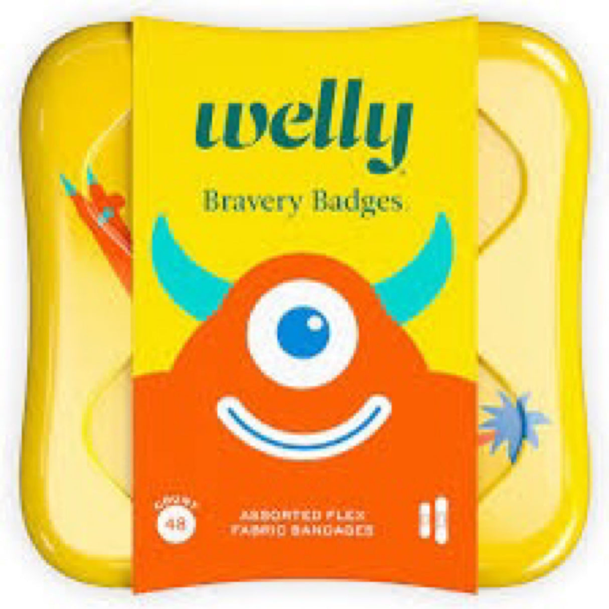 Welly Brand - Bravery Badges // Monsters 48ct (6 pack)