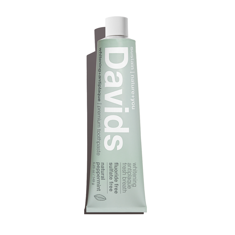 Davids premium toothpaste / peppermint