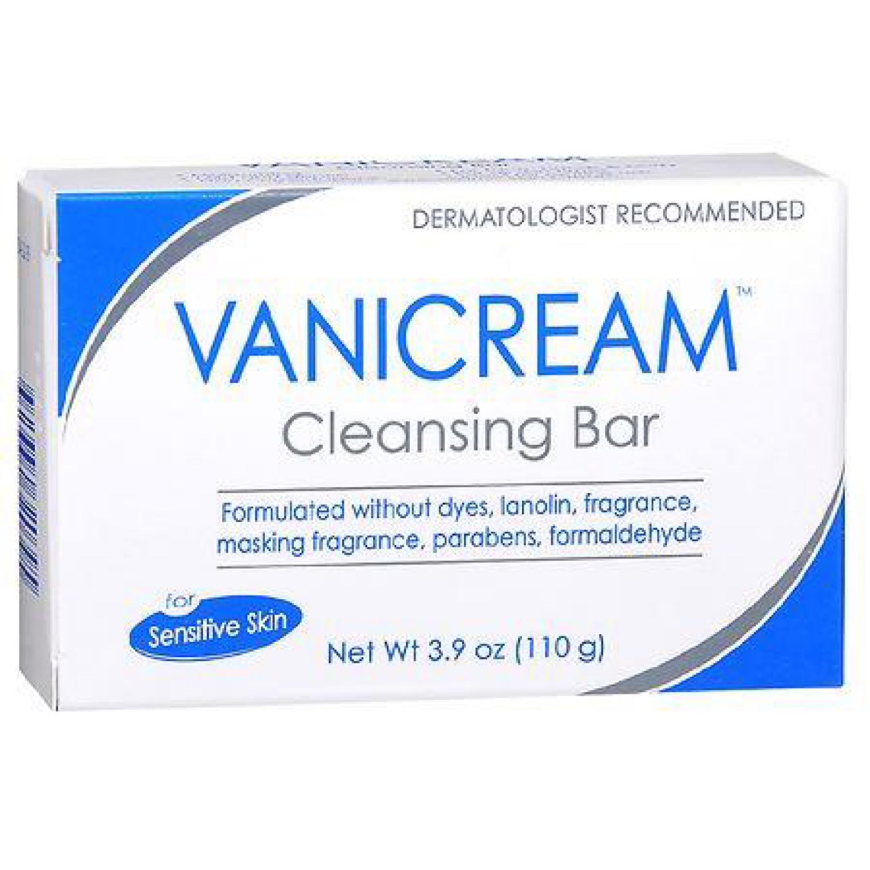 Vanicream Cleansing Bar, Fragrance Free