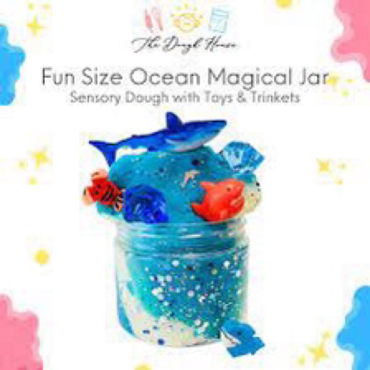 Sensory Sough Fun Size Magical Jar - Ocean