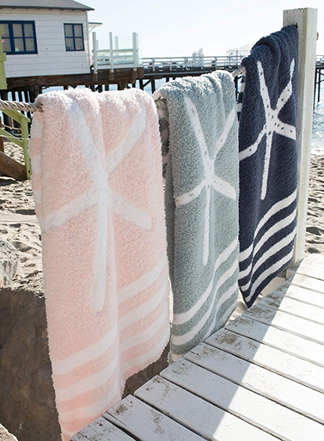 Barefoot Dreams CozyChic Starfish Blanket - Image 2