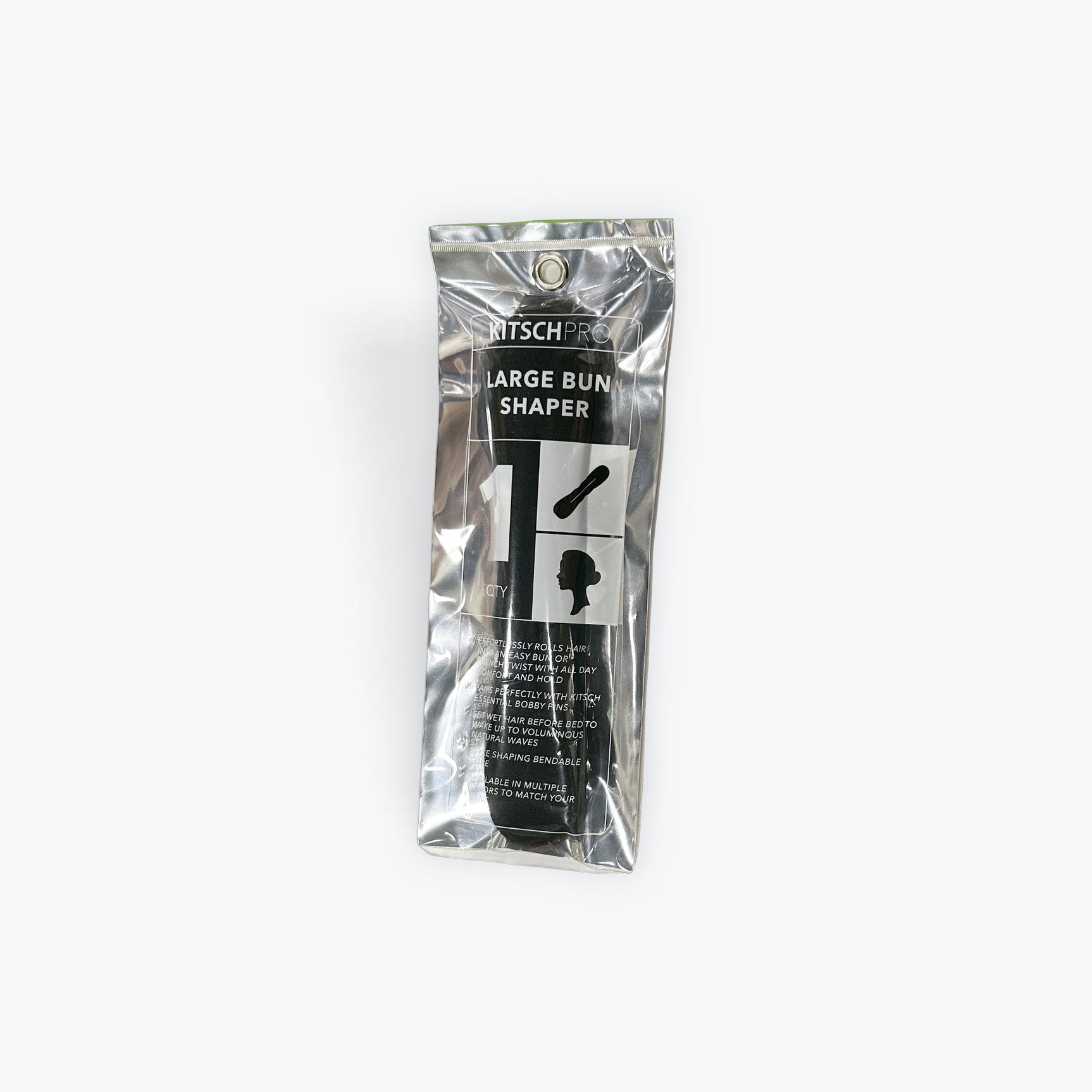 Kitsch Pro Large Bun Shaper (Color: Black)