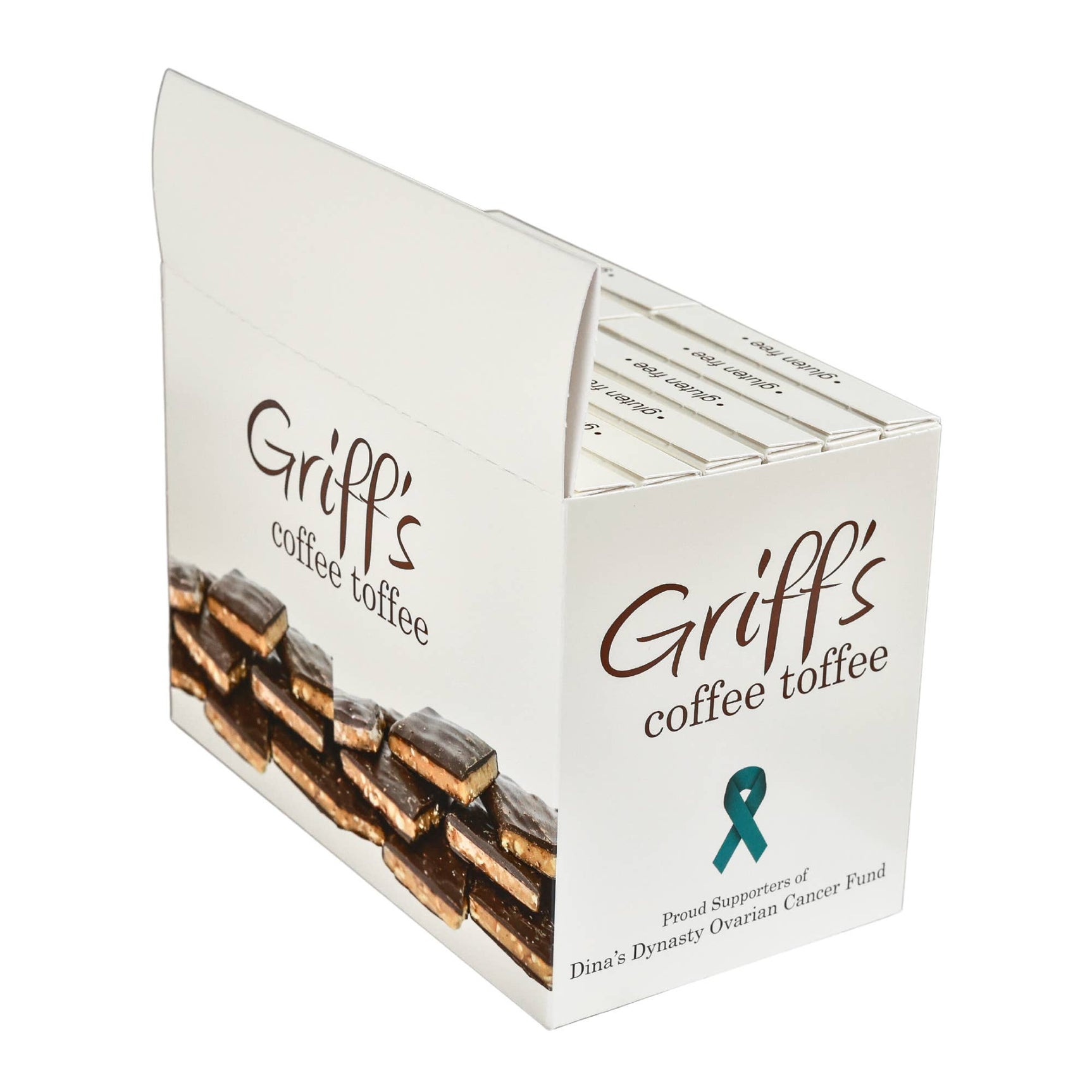 Griff’s Griff's Coffee Toffee - 2oz Dark Chocolate Toffee - Image 5