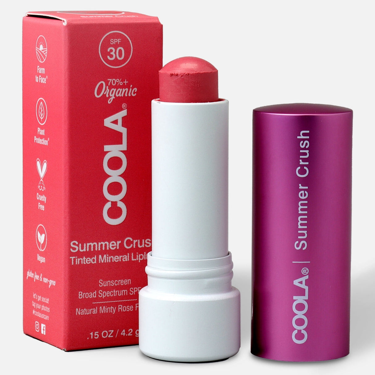 Coola Summer Crush Tinted Mineral Liplux SPF 30