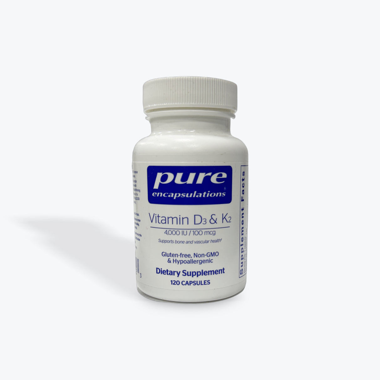 Pure Encapsulations Vitamin D3 & K2