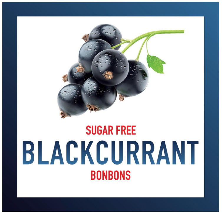 Swiss Imports Bonbons Sugar Free Blackcurrant Candy 40g - Image 4