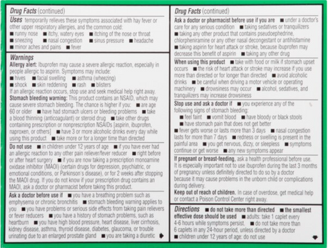 Advil Allergy Sinus Relief Coated Caplets, Pain Reliever & Allergy Relief, 20 Count