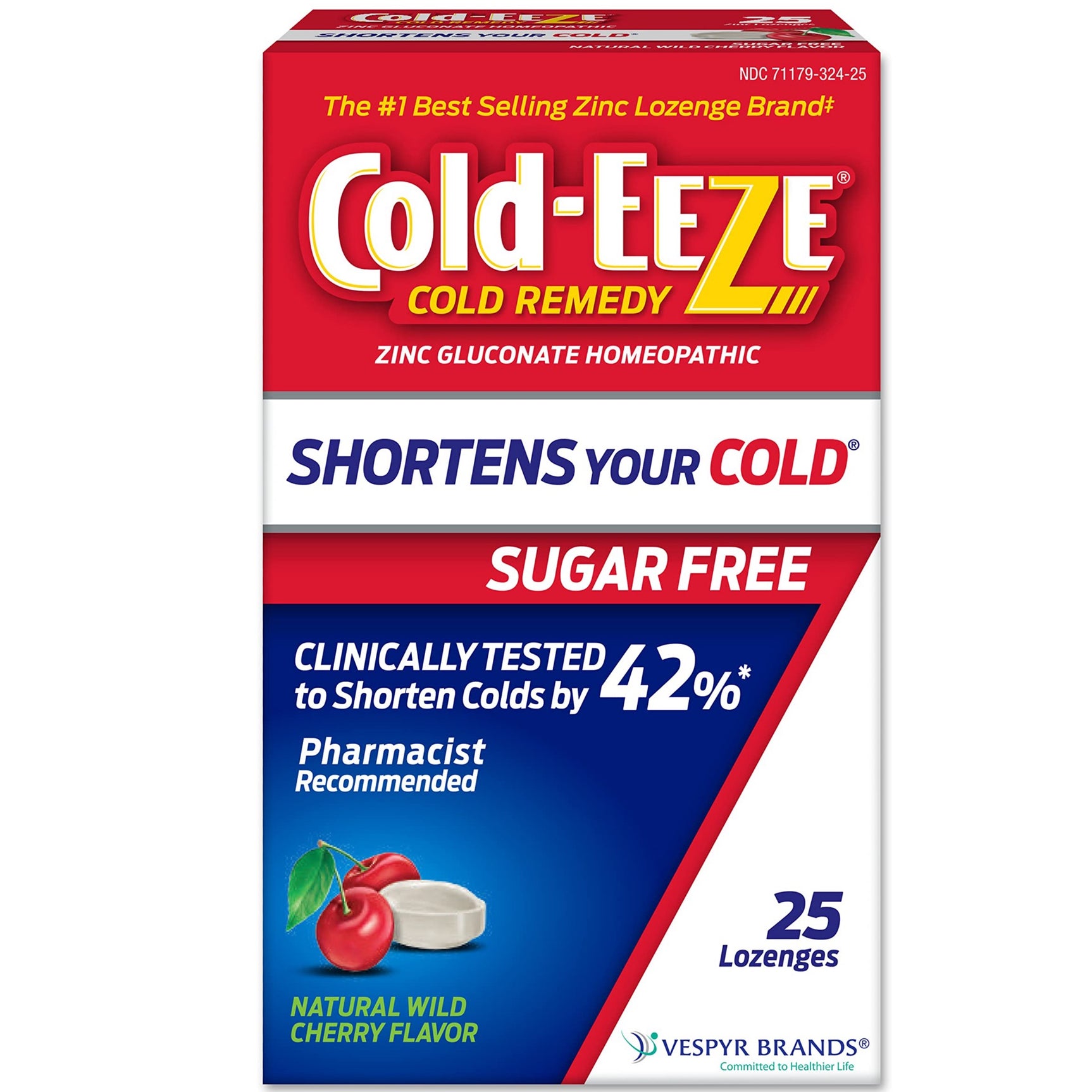 Cold-Eeze cold remedy Natural wild cherry flavor